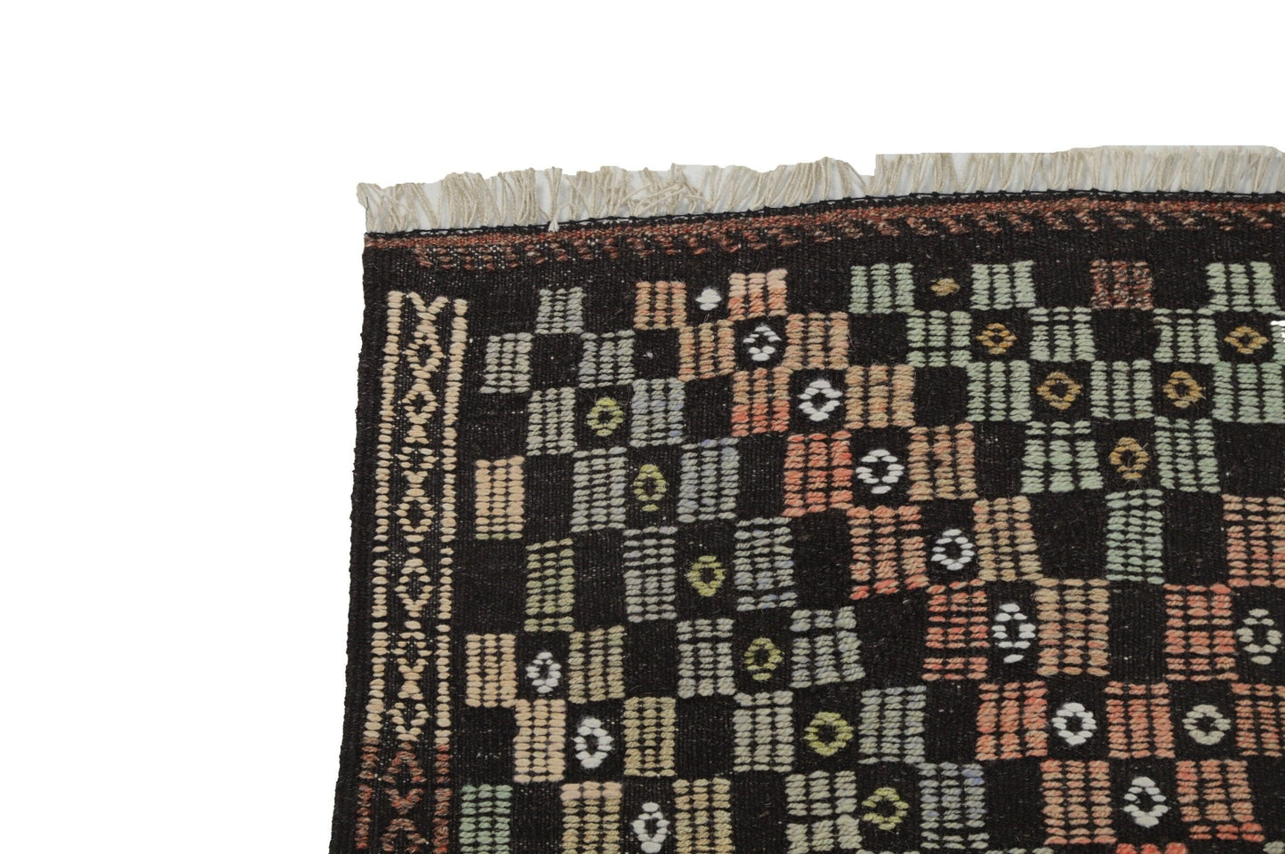 Handmade Unique Kilim Rug, Vintage Kilim 5x11, Area Muted Kilim Rug, Turkish Kilim Rug, Living Room Rug, Wool Rug, Bohemian Rug, 8116