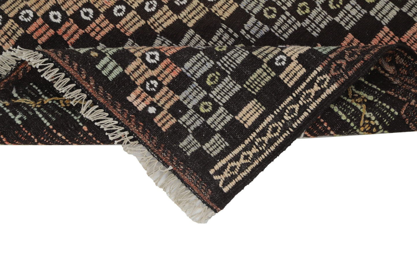 Handmade Unique Kilim Rug, Vintage Kilim 5x11, Area Muted Kilim Rug, Turkish Kilim Rug, Living Room Rug, Wool Rug, Bohemian Rug, 8116