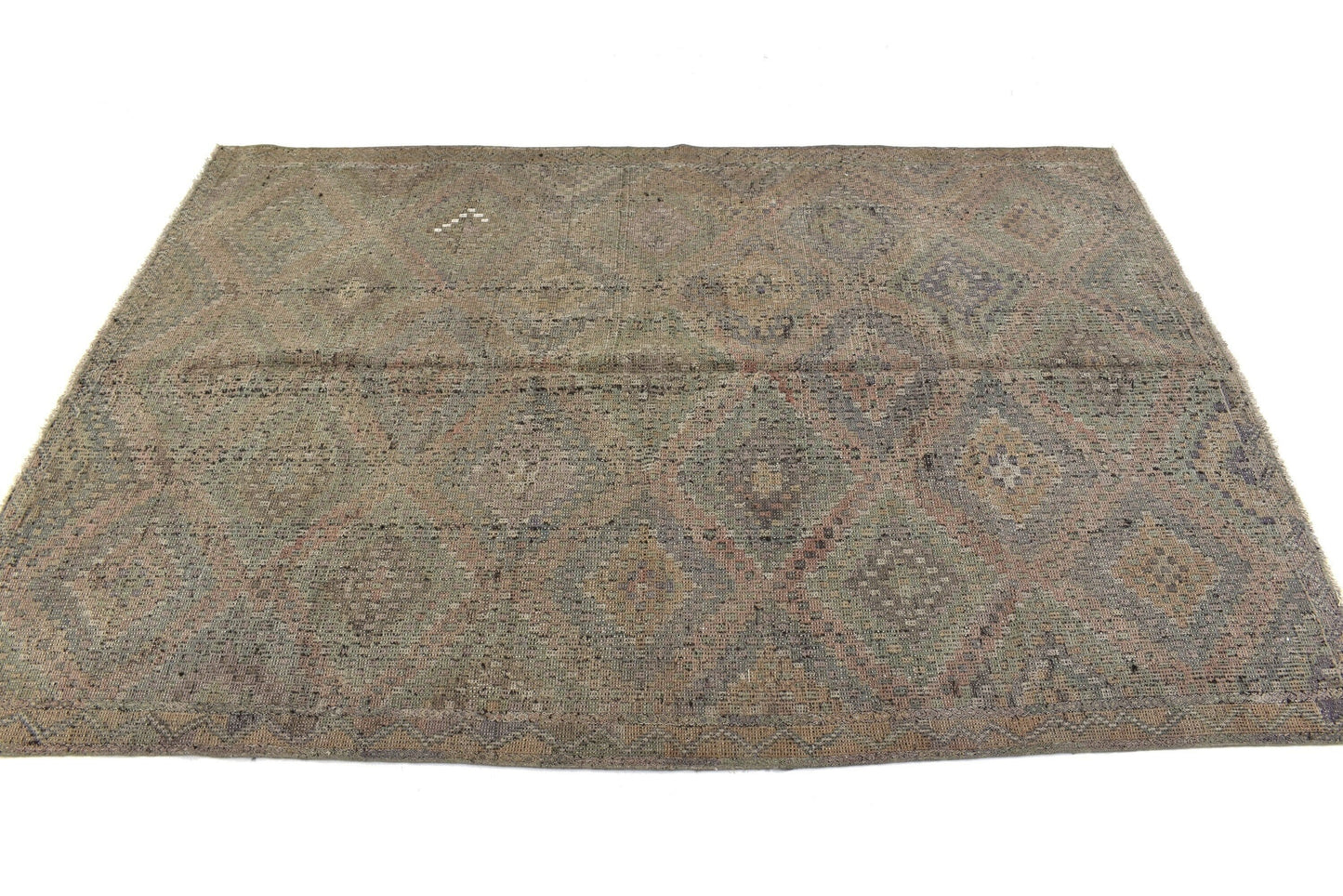 Vintage Kilim 6x9, Turkish Eclectic Kilim Rug, Handmade Muted Kilim Rug, Area Floor Kilim Rug,Bohemian Rug, Living Room Rug, Rug Kilim, 3239
