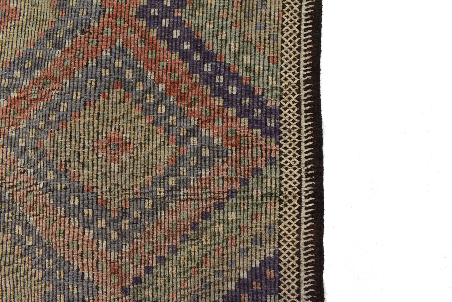Turkish Kilim Rug, Rug Kilim, Handmade Kilim Rug, Neutral Floor Rug, Area Faded Kilim Rug, Office Rug, Wool Rug, Vintage Kilim Rug, 3238