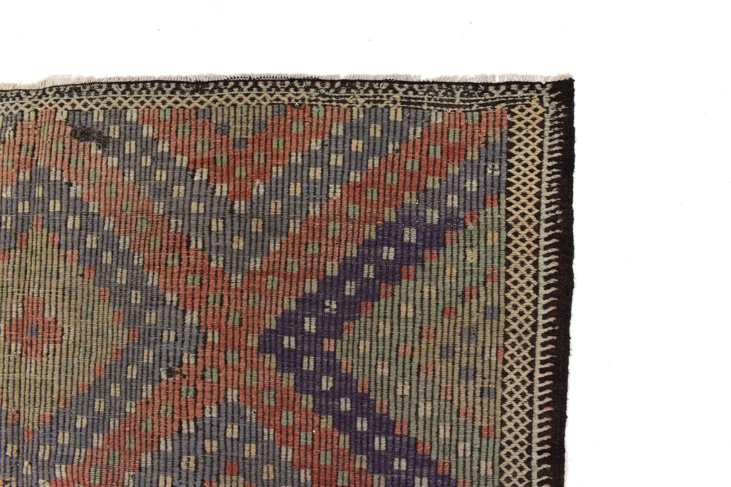 Turkish Kilim Rug, Rug Kilim, Handmade Kilim Rug, Neutral Floor Rug, Area Faded Kilim Rug, Office Rug, Wool Rug, Vintage Kilim Rug, 3238