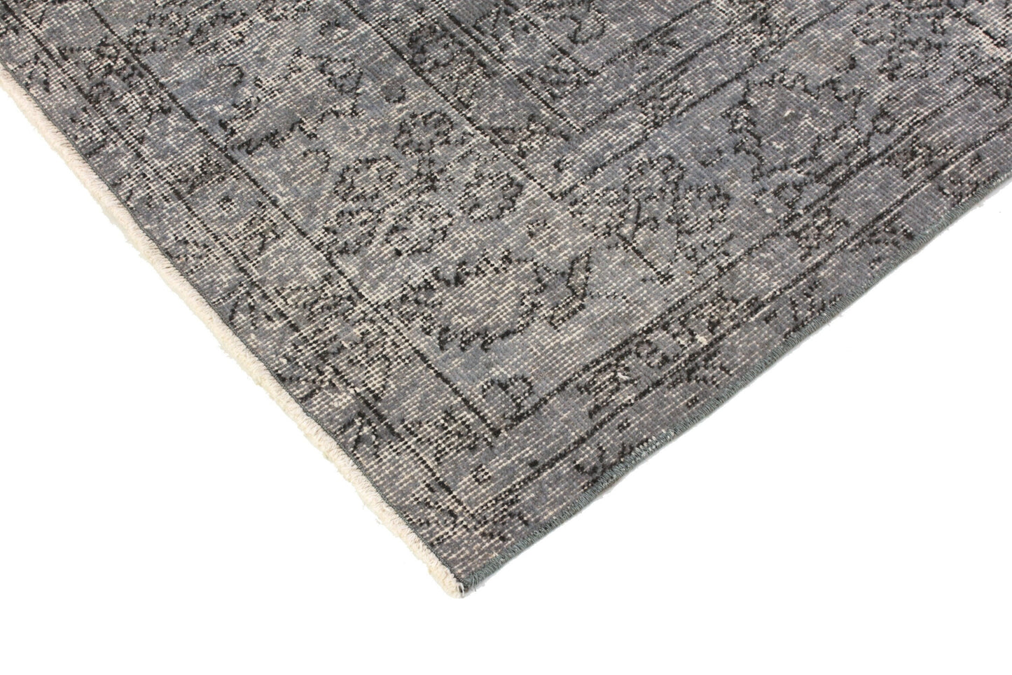 Rug 5x8, Turkish Rug, Vintage Rug, Oushak Rug, Overdye Rug, Gray Rug, Turkish Carpet, Floral Rug, Area Rug, Vintage Carpet ,Carpet Rug, 3281
