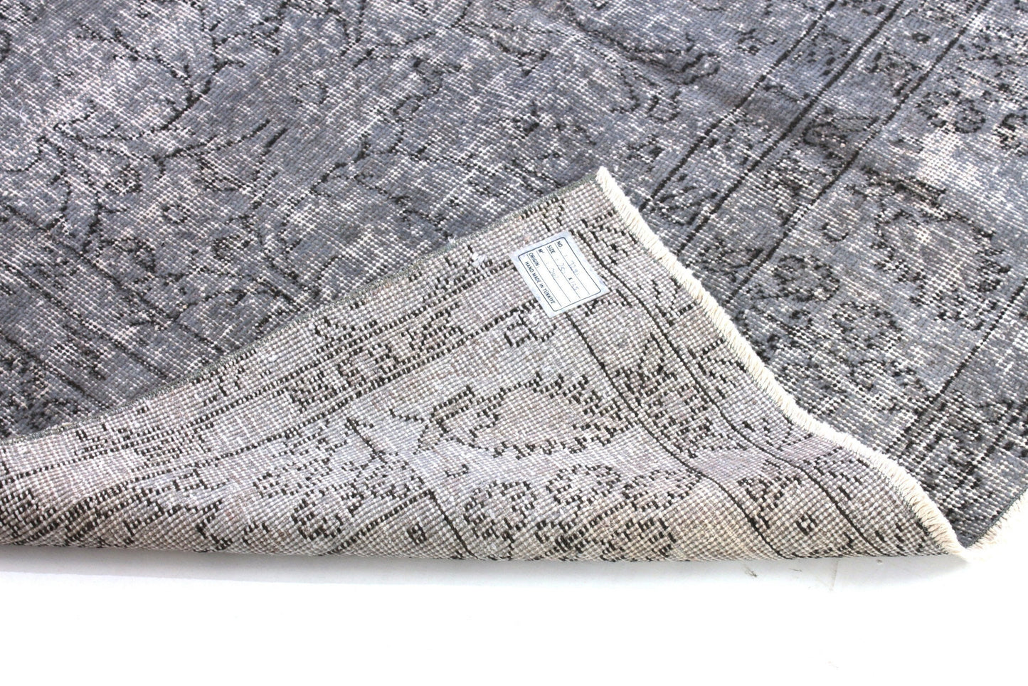 Rug 5x8, Turkish Rug, Vintage Rug, Oushak Rug, Overdye Rug, Gray Rug, Turkish Carpet, Floral Rug, Area Rug, Vintage Carpet ,Carpet Rug, 3281