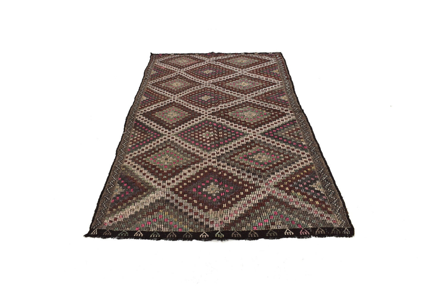 Handmade Kilim Rug, Rug Kilim 5x9, Vintage Eclectic Rug, Flat Weave Rug, Bohemian Rug, Living Room Rug, Turkish Kilim Rug, Area Kilim, 3248