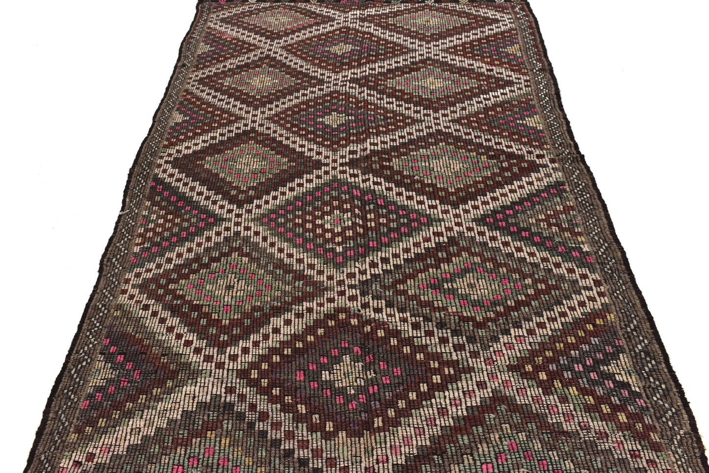 Handmade Kilim Rug, Rug Kilim 5x9, Vintage Eclectic Rug, Flat Weave Rug, Bohemian Rug, Living Room Rug, Turkish Kilim Rug, Area Kilim, 3248