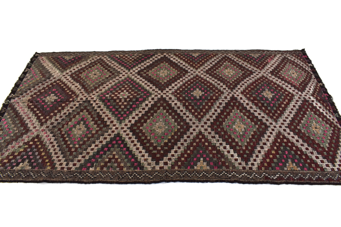 Handmade Kilim Rug, Rug Kilim 5x9, Vintage Eclectic Rug, Flat Weave Rug, Bohemian Rug, Living Room Rug, Turkish Kilim Rug, Area Kilim, 3248