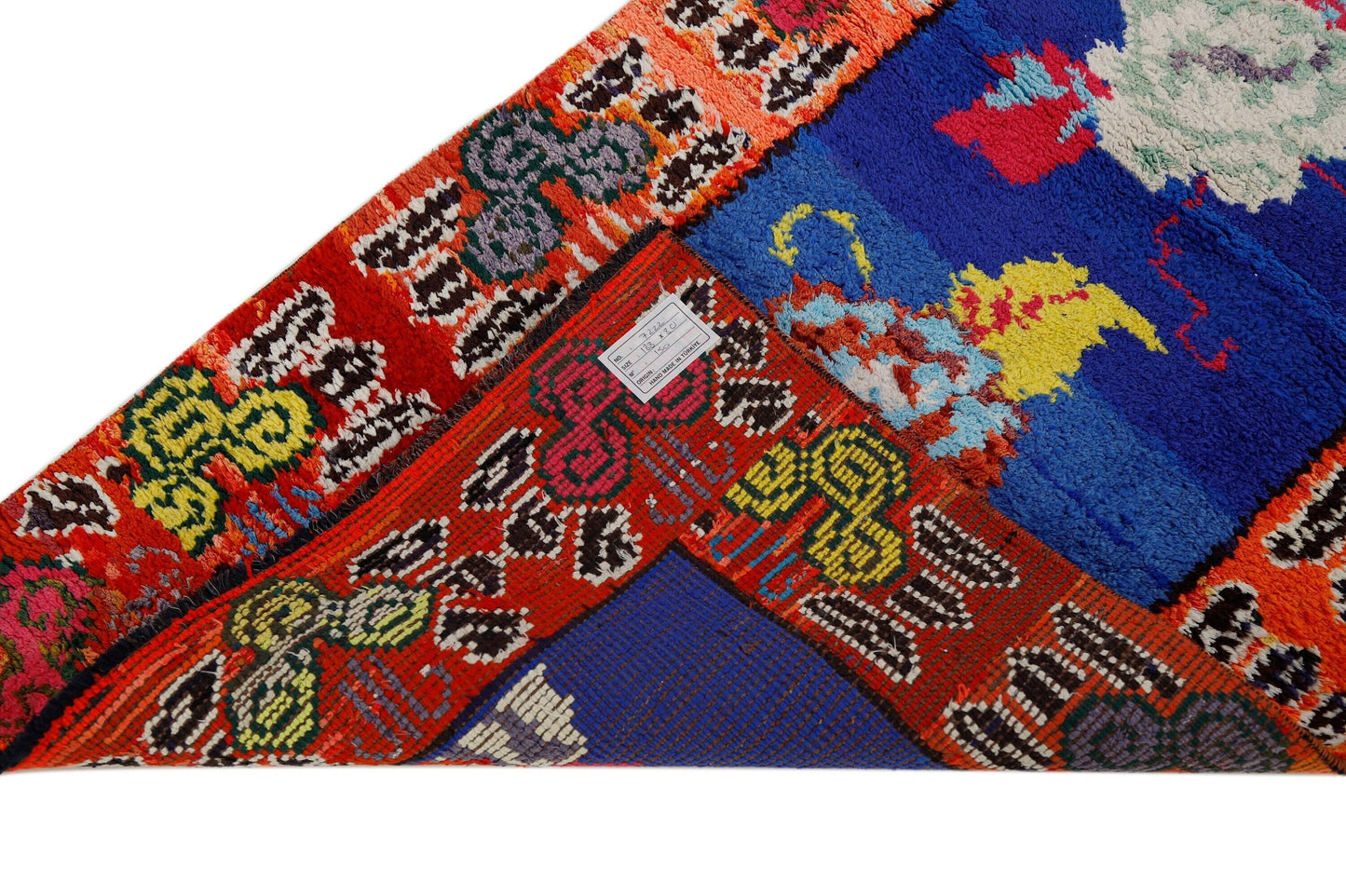 Bohemian Bedroom runner rug, Turkish Oushak Vintage Rug runner, Small runner rug, Gypsy Runner rug, Office rug, Carpet runner, 7222