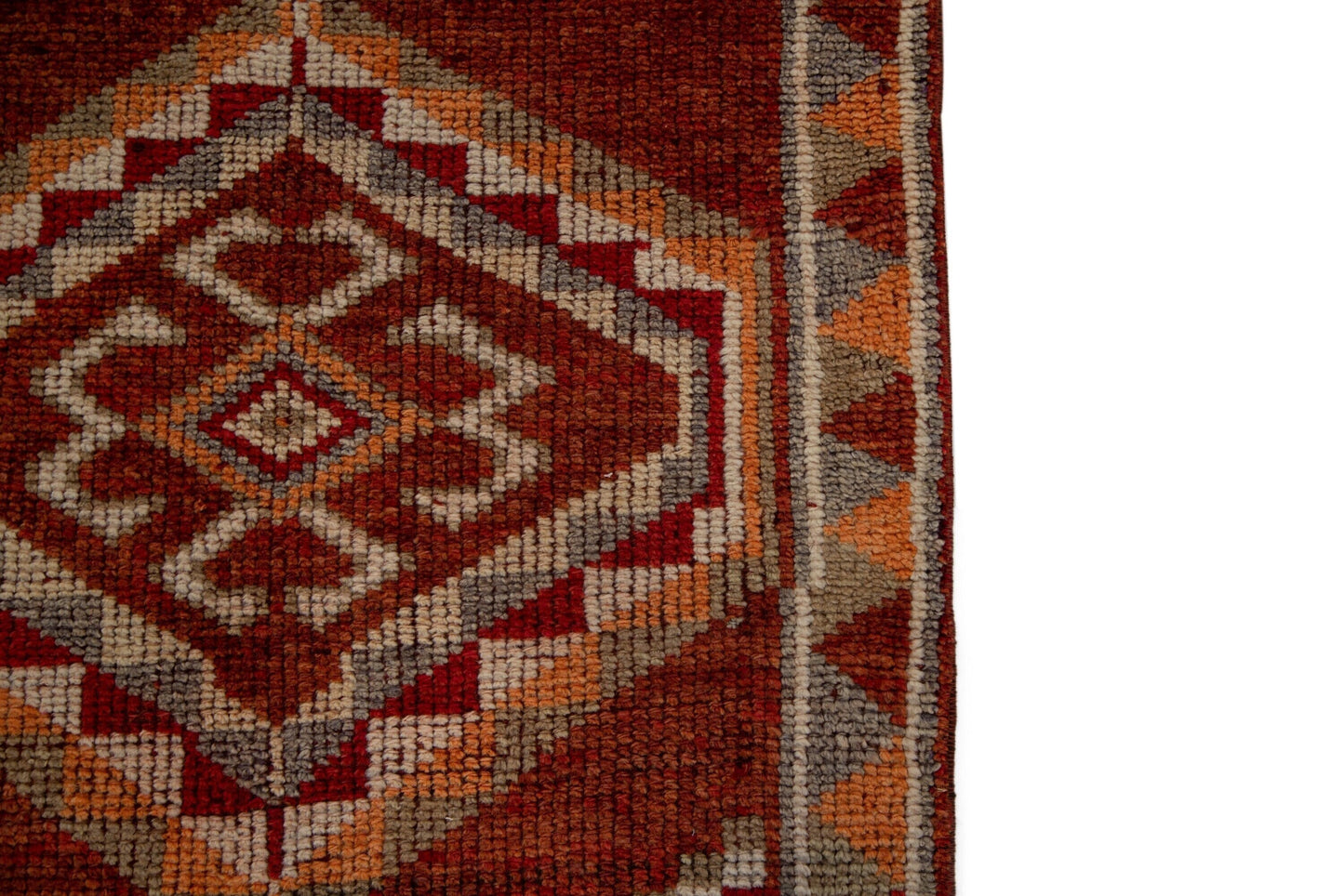 3x12 Turkish runner Rug ,Herki Vintage Runner, Hallway rug, Bathroom Handmade Carpet Runner rug, Kitchen rug, Narrow rug, 7215