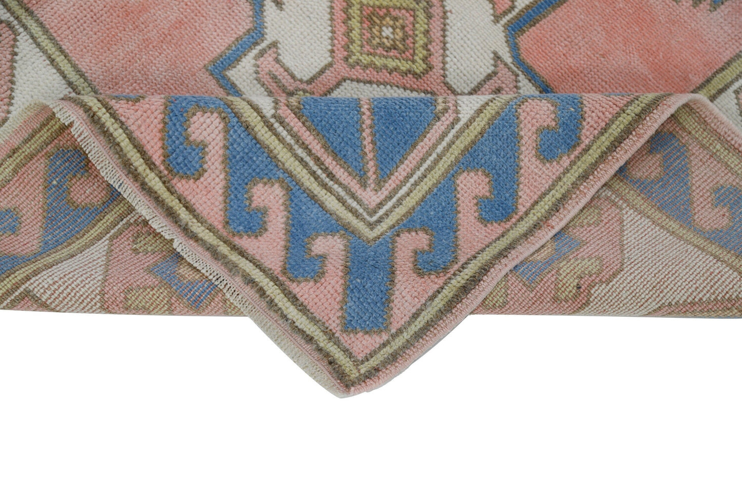 5x8 Turkish rug, Vintage rug 5x8, Oushak Rug 5x8, Neutral Pink Bohemian Carpet rug, Bedroom Area Anatolia Rug ,Rug Made in Turkey , 7747