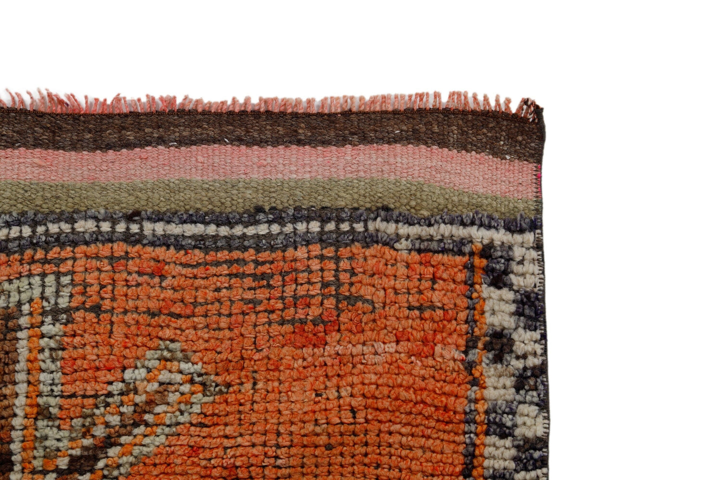 Turkish runner rug, Oushak Kitchen runner, Vintage Floor Oriental runner , 3x10 Rug runner ,Antique rug, Hallway runner ,7208
