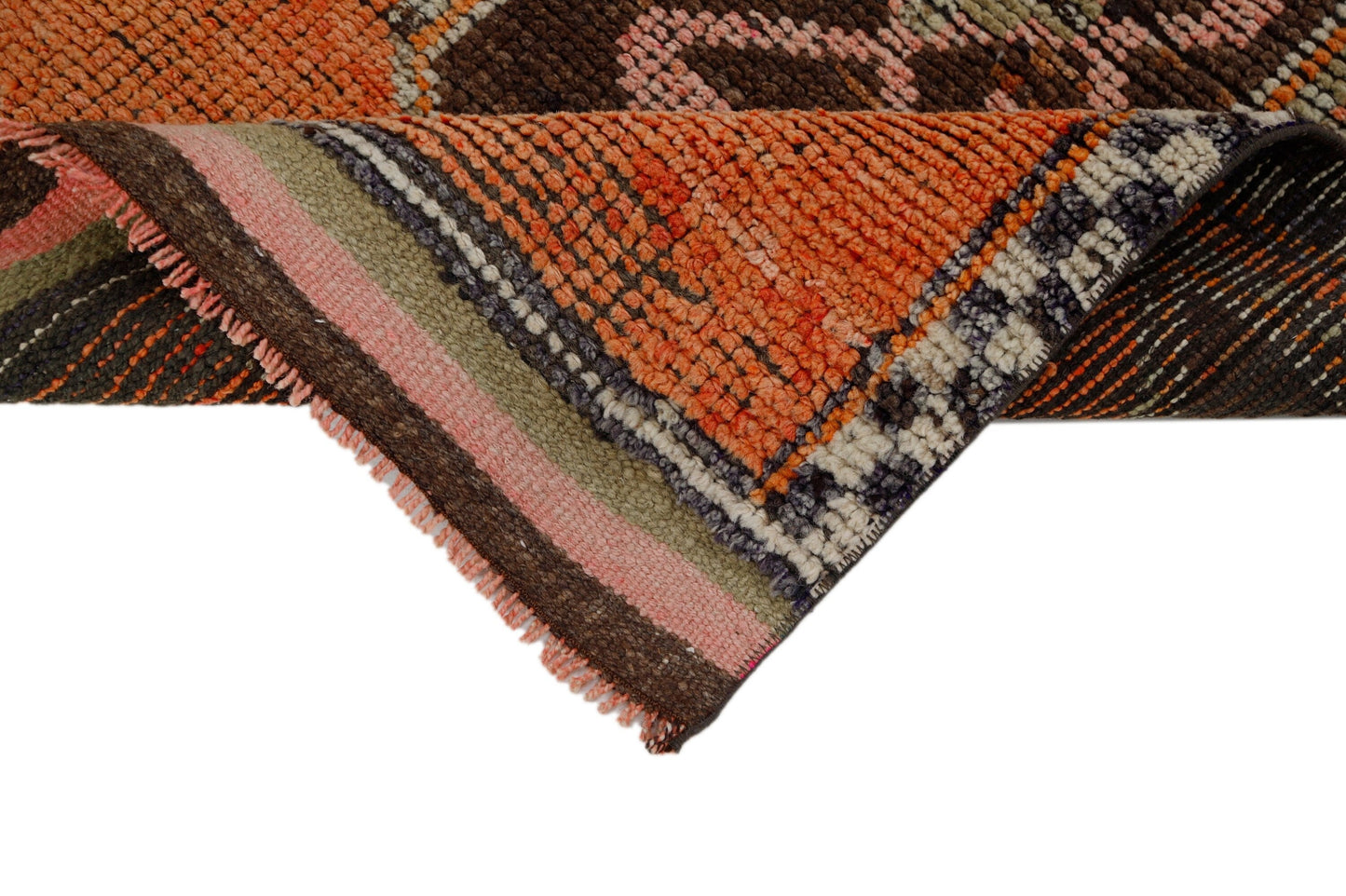 Turkish runner rug, Oushak Kitchen runner, Vintage Floor Oriental runner , 3x10 Rug runner ,Antique rug, Hallway runner ,7208