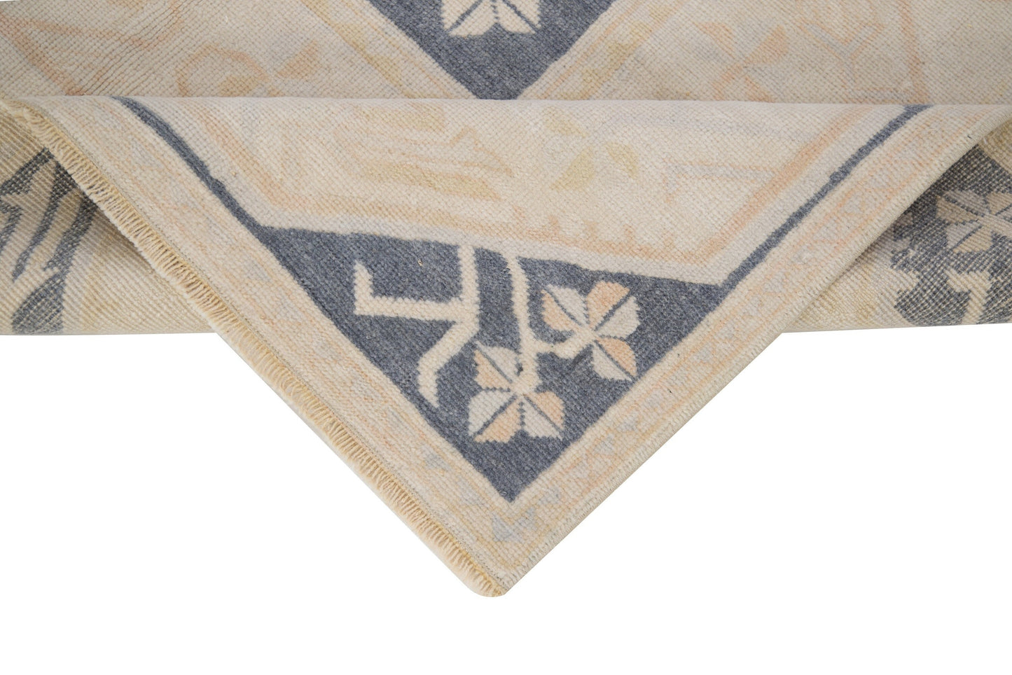 Faded Area Rug, Neutral Turkish Rug, Handmade rug, Oushak Rug, Vintage Rug, Wool Rug, Anatolia rug, Beige rug 5x8, Bedroom rug, 7727
