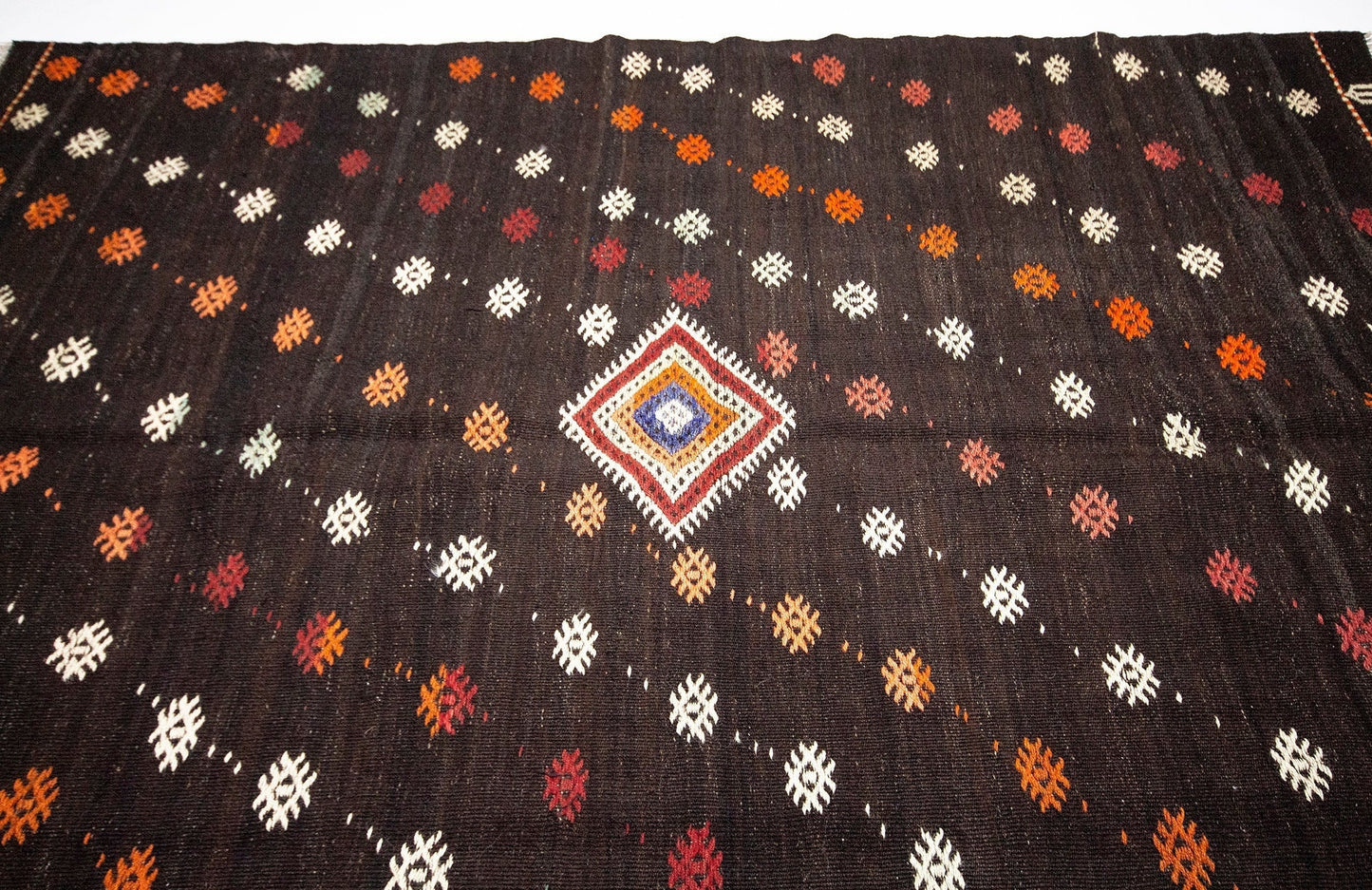 Turkish Kilim Rug 6x8, Vintage Unique Kilim Rug, Handmade Eclectic Kilim Rug, Area Kilim Rug, Bohemian Rug, Bedroom Rug, Rug Kilim, 1982