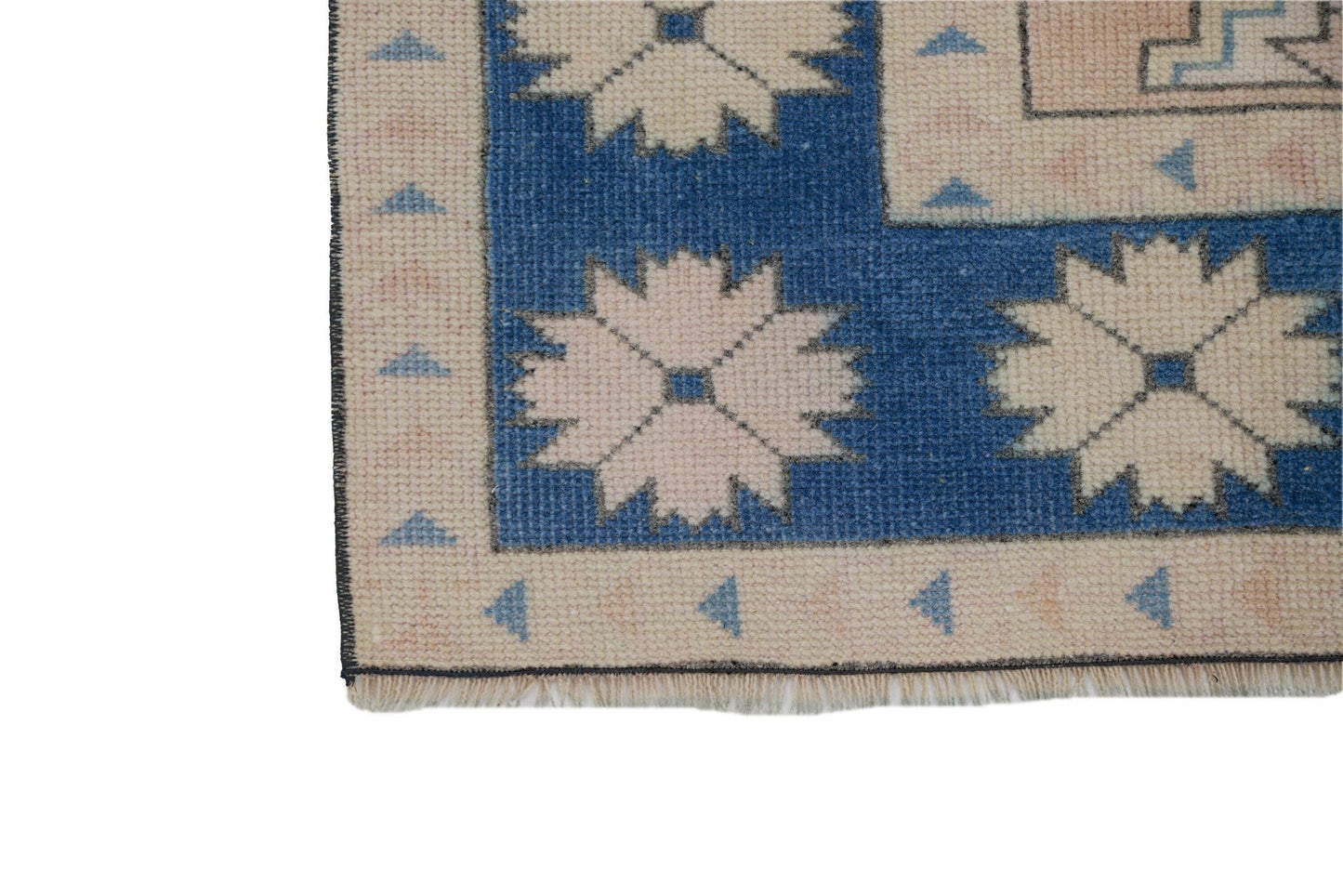 Turkish rug Muted, Neutral Oushak rug, Handmade Vintage rug, Carpet rug, Geometric rug, Floor rug, Area rug 5x7, Bedroom rug, 7290