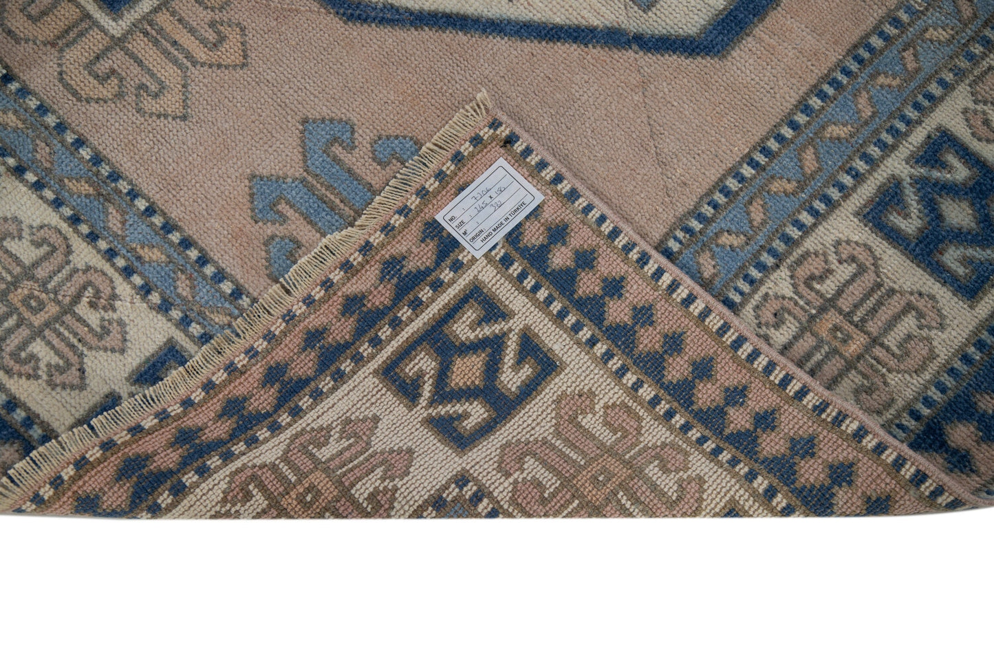 5x8 Turkish Vintage Oushak rug, 5x8 Handmade Area Carpet rug ,Bohemian rug, Turkey rug, Faded rug, Geometric rug, Nursery rug, 7306