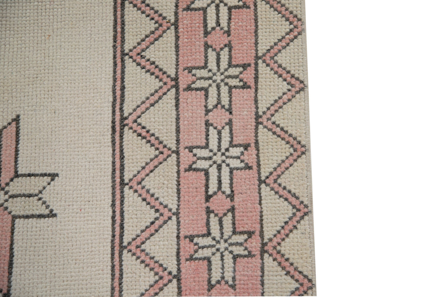 Faded Turkish rug, Vintage rug 5x8, Oushak rug ,Neutral Rug, Carpet rug, Handmade rug, Geometric rug ,Anatolia rug, Turkey rug, 7292