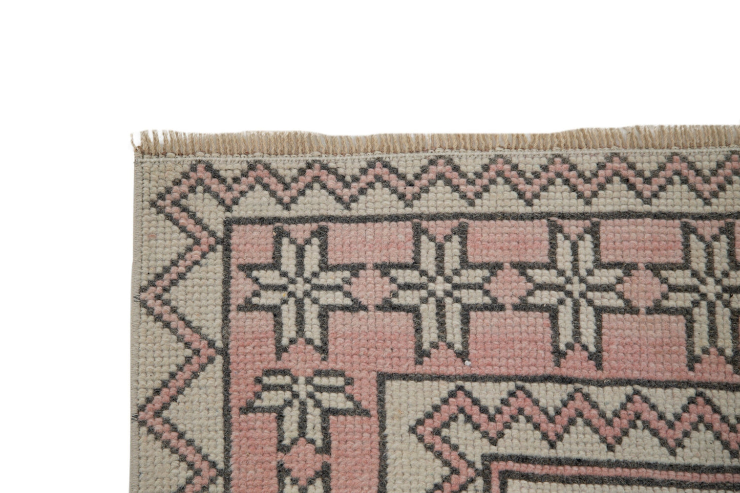 Faded Turkish rug, Vintage rug 5x8, Oushak rug ,Neutral Rug, Carpet rug, Handmade rug, Geometric rug ,Anatolia rug, Turkey rug, 7292