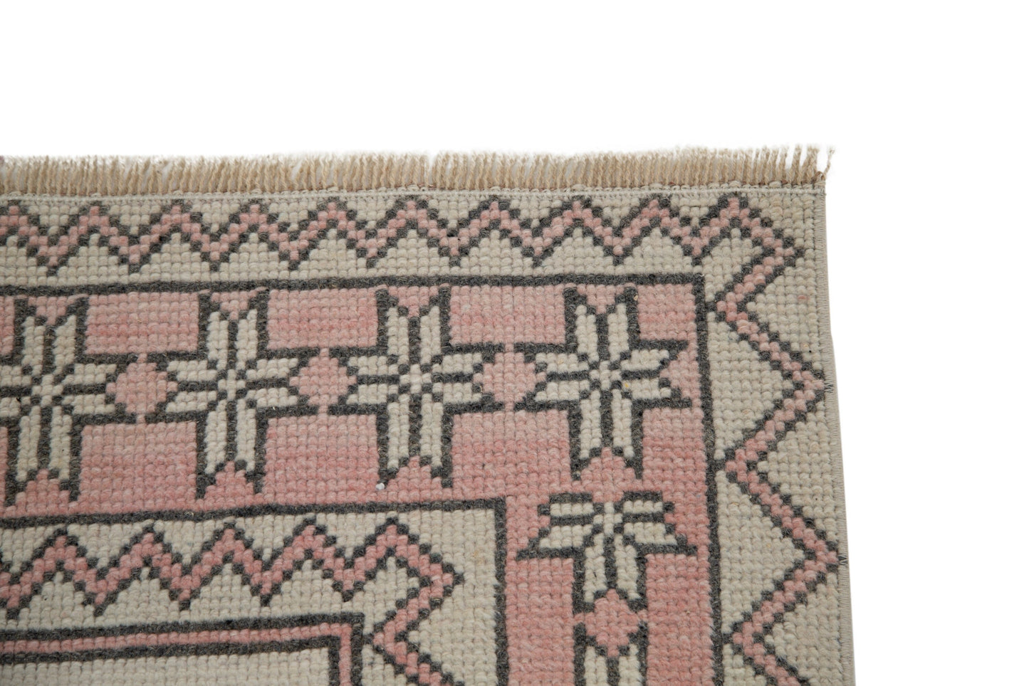 Faded Turkish rug, Vintage rug 5x8, Oushak rug ,Neutral Rug, Carpet rug, Handmade rug, Geometric rug ,Anatolia rug, Turkey rug, 7292