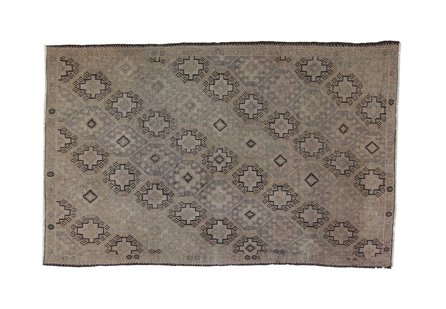 Southwestern Kilim Rug, Handmade Turkish Rug, Vintage Rug, Kilim Flat Weaave Rug, Area Rug, Unique Rug, Old Rug, Floor Rug, 8077