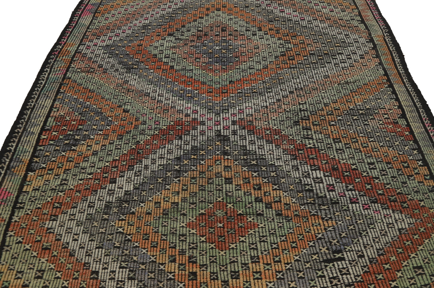 Kilim Rug, Turkish Kilim, Vintage Kilim, Kilim Rug, Rustic Rug, Traditional Rug, Neutral Rug, Organic Rug, Floor Rug, Kilim Rug 6x8, 8189