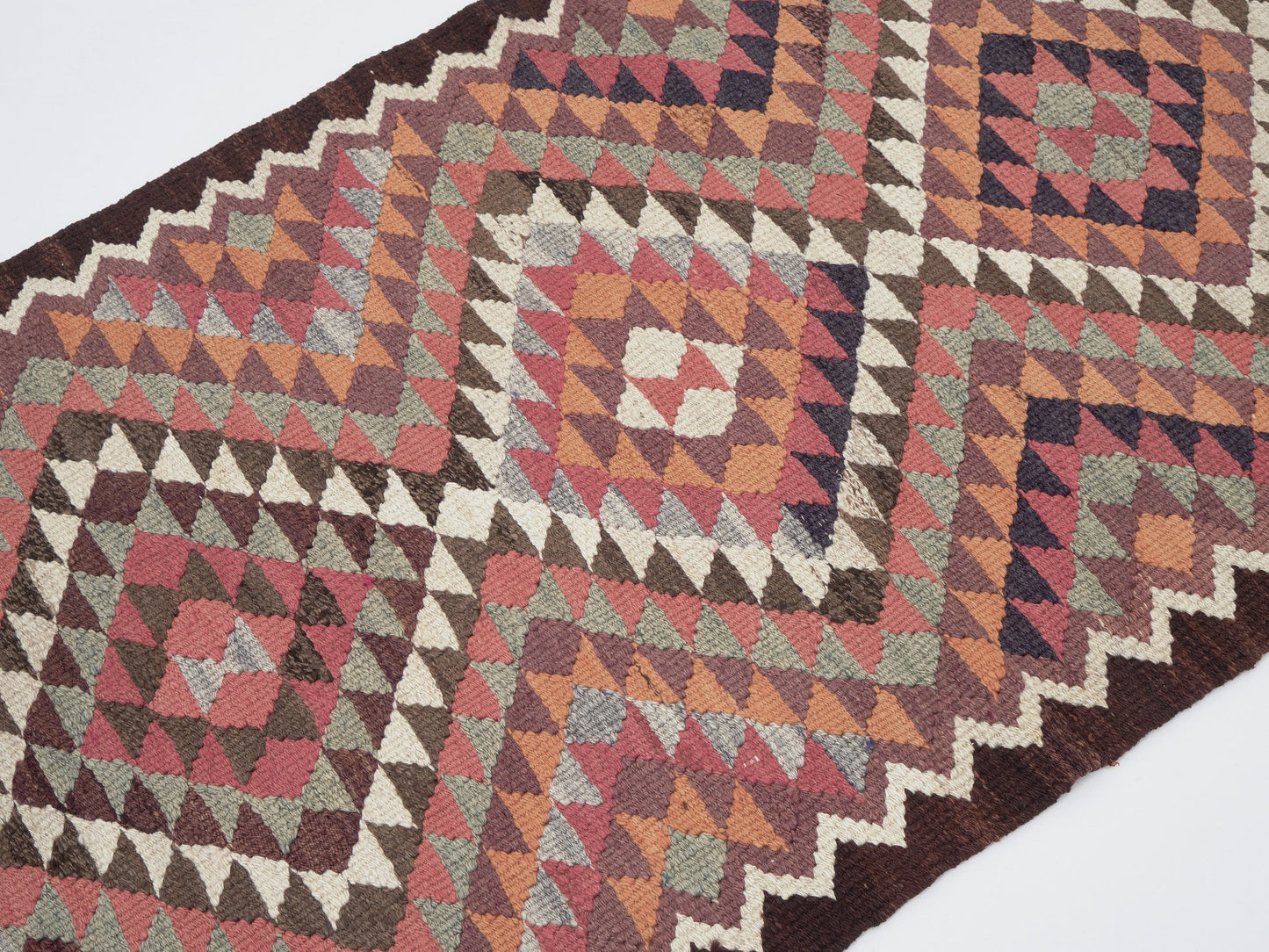 Turkish Runner, Vintage Runner, Handmade Runner Rug, Oushak Runner, Rug Runner 3x12, Kilim Runner Rug, Kitchen Runner, Anatolia Rug, 11401