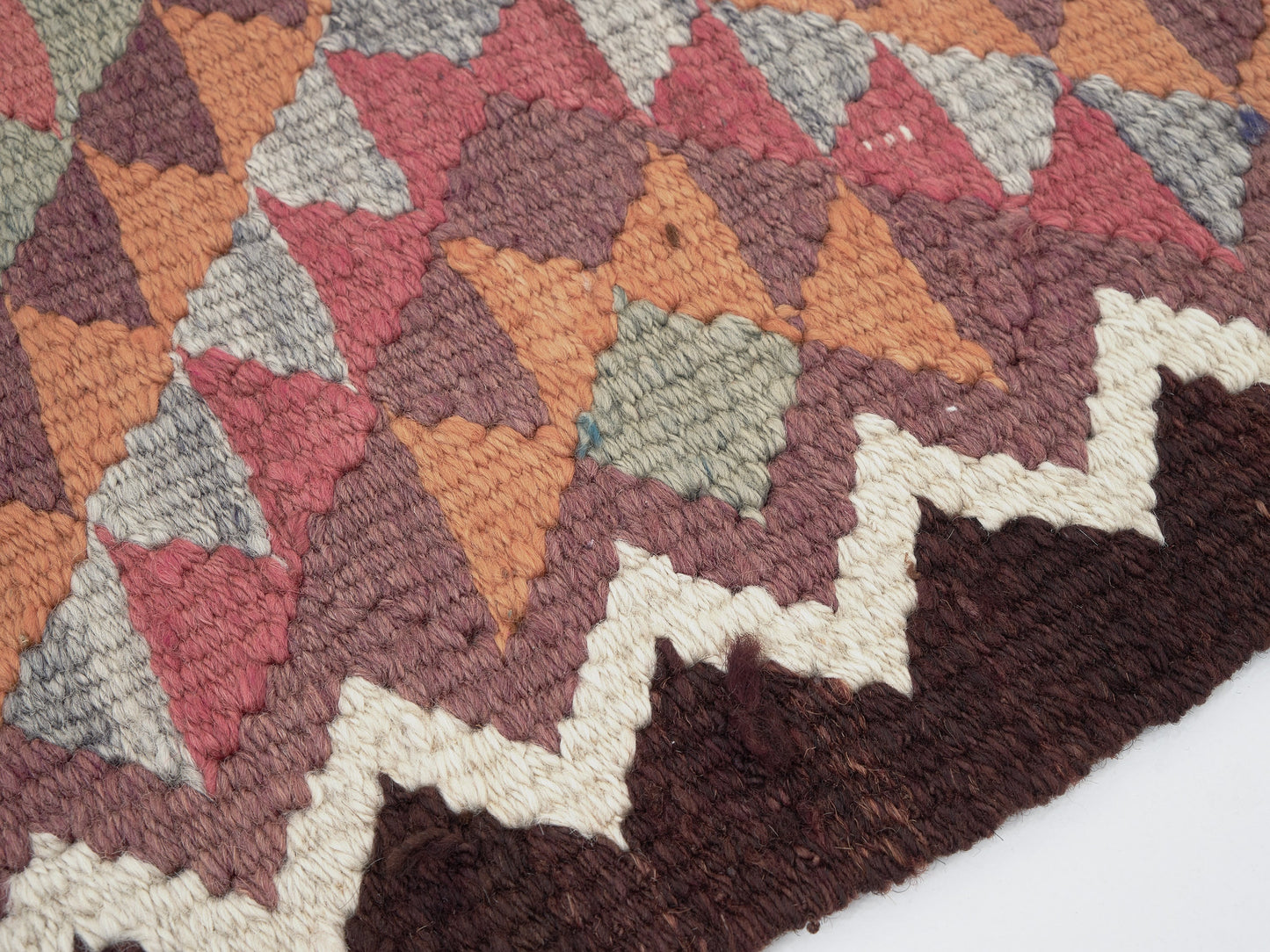 Turkish Runner, Vintage Runner, Handmade Runner Rug, Oushak Runner, Rug Runner 3x12, Kilim Runner Rug, Kitchen Runner, Anatolia Rug, 11401