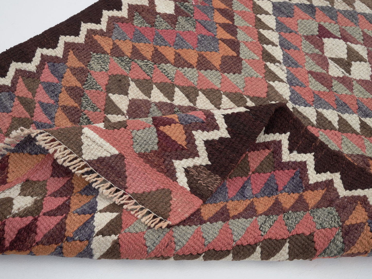 Turkish Runner, Vintage Runner, Handmade Runner Rug, Oushak Runner, Rug Runner 3x12, Kilim Runner Rug, Kitchen Runner, Anatolia Rug, 11401