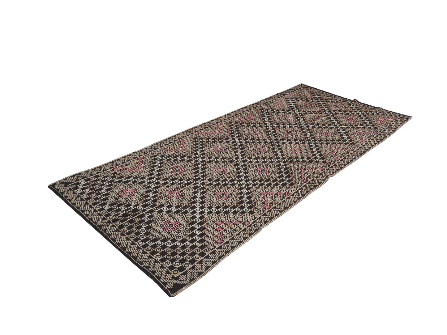 Area Kilim Rug, Turkish Kilim, Handmade Antique Kilim Rug, Vintage Rustic Kilim Rug, Kid Room Rug, Kilim Rug 5x10, Primitive Rug, 12584