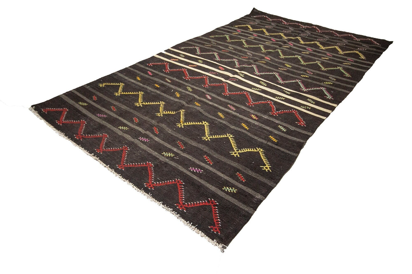 6x10 Vintage Turkish Kilim Rug, Handmade Rug, Area Unique Kilim Rug, Rug Kilim, Living Room Rug, Bohemian Rug, Anatolia Rug, 1417