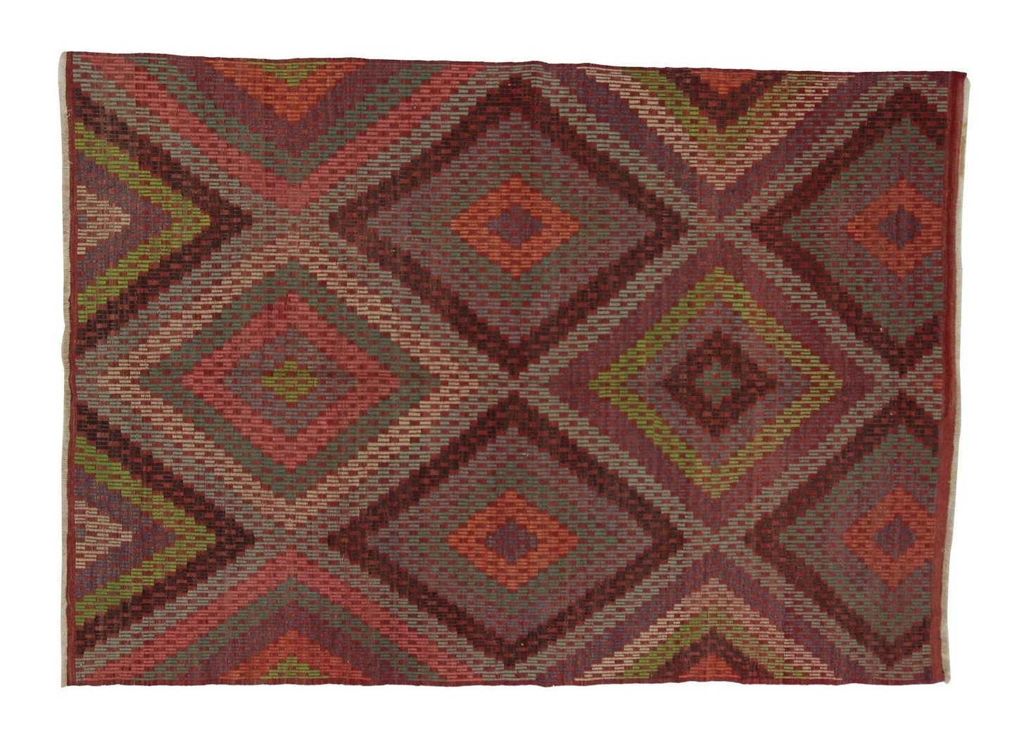 Kilim Rug 6X9, One of a Kind, Turkish Kilim Rug, Vintage Kilim Rug, Area Kilim Rug, Handmade Kilim Rug, Rug Kilim, Bedroom Rug, 2861