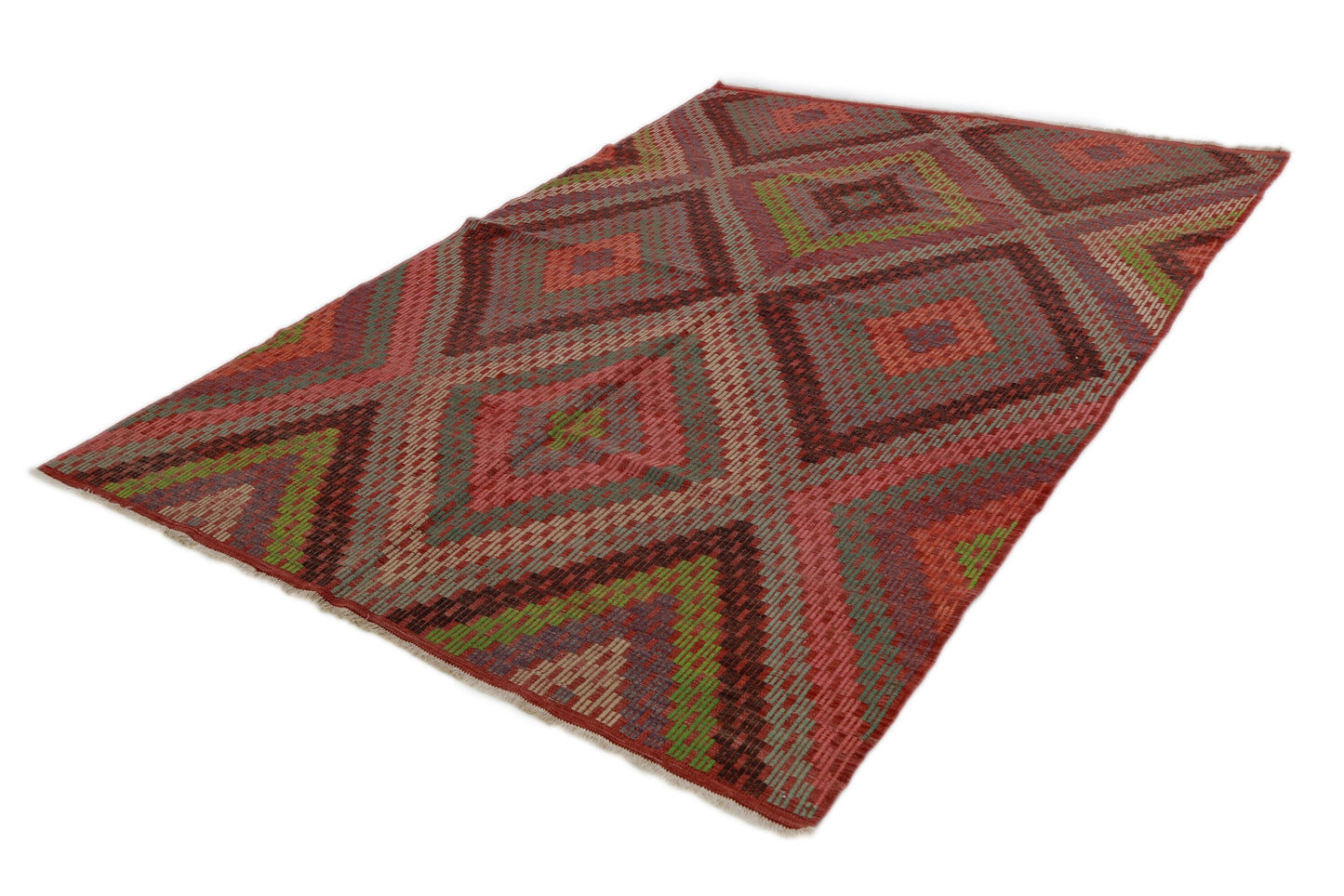 Kilim Rug 6X9, One of a Kind, Turkish Kilim Rug, Vintage Kilim Rug, Area Kilim Rug, Handmade Kilim Rug, Rug Kilim, Bedroom Rug, 2861