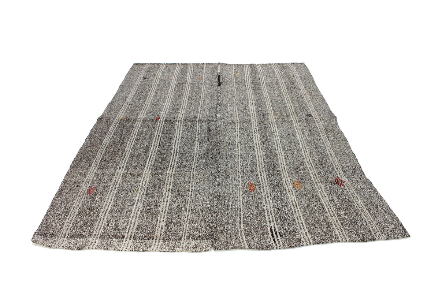 Area Kilim Rug, Turkish Kilim Rug, Vintage Kilim Rug, Kilim Rug, Gray Rug, 5x7 Kilim Rug, Rug Kilim, Living Room Rug, Handmade Kilim, 4743