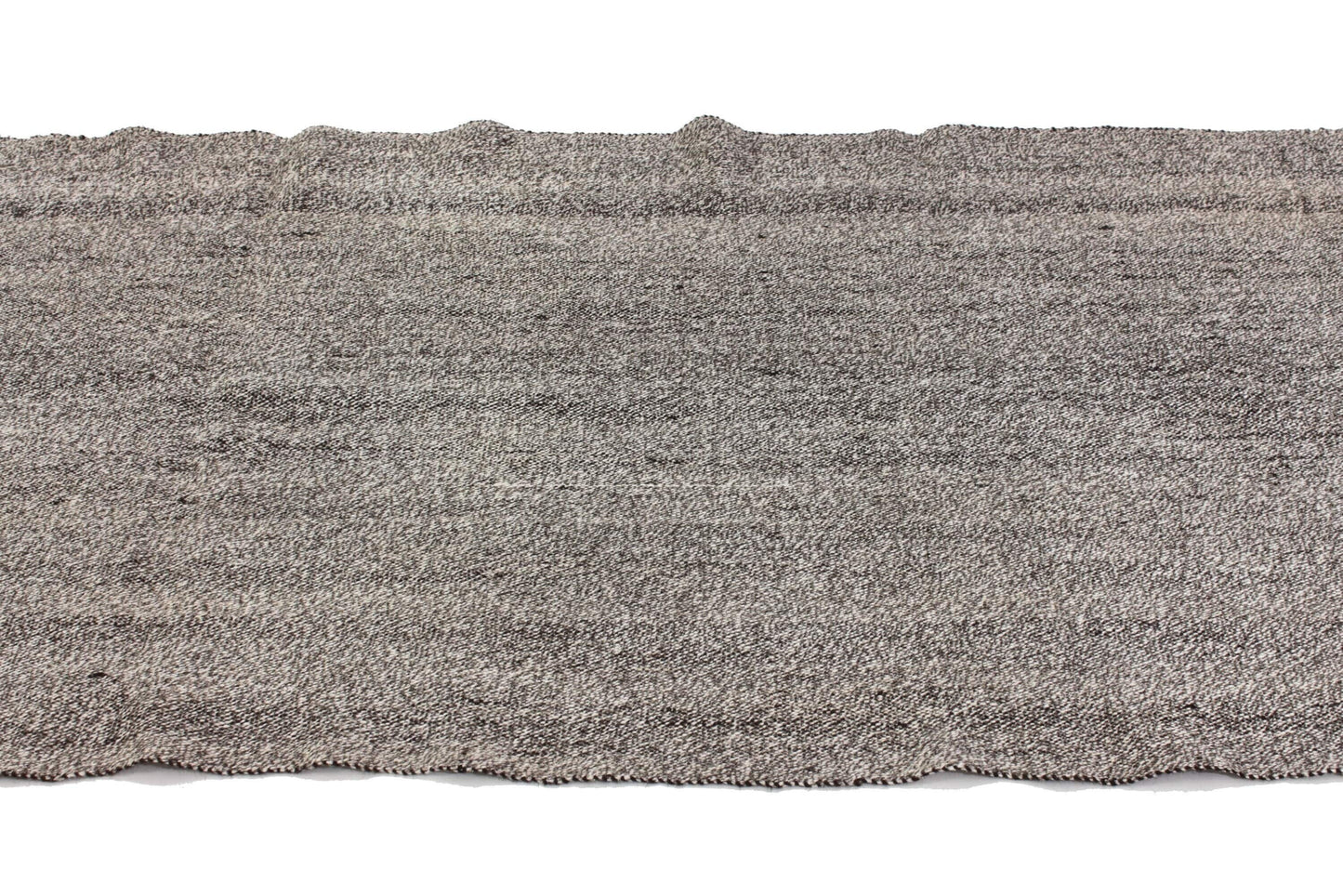 Turkish Kilim Runner, Gray Kilim Runner Rug 3x12, Handmade Hallway Rug, Minimalist Rug, Floor Runner, Rug Runner Grey, 6700