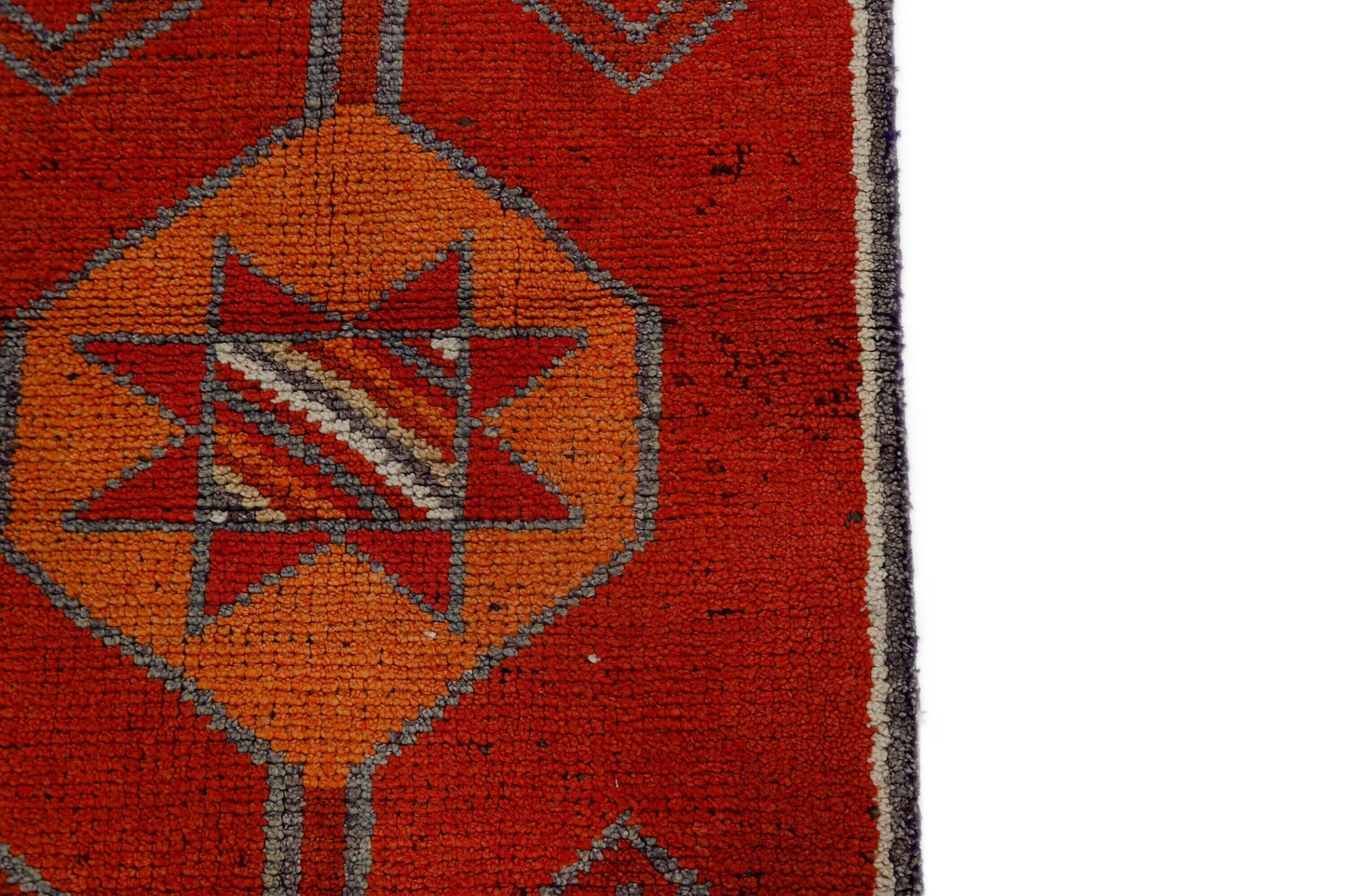 Turkish runner, Vintage runner, Oushak runner ,Herki runner, Rug runner, Floor runner ,Runner rug 3x11, Hallway rug, Kitchen rug, 7186