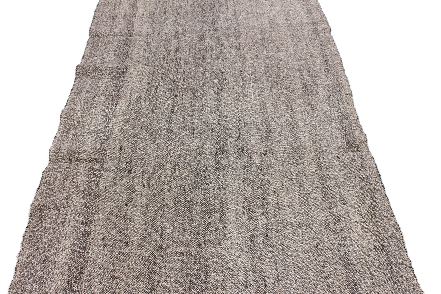 Turkish Kilim Runner, Gray Kilim Runner Rug 3x12, Handmade Hallway Rug, Minimalist Rug, Floor Runner, Rug Runner Grey, 6700