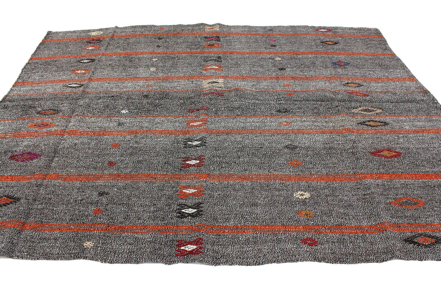 Kilim Rug, Turkish Kilim Rug, One of a Kind Rug, Kilim Rug 6x8, Vintage Kilim Rug, Area Kilim Rug, Handmade Rug, Goat Hair Rug, 4769