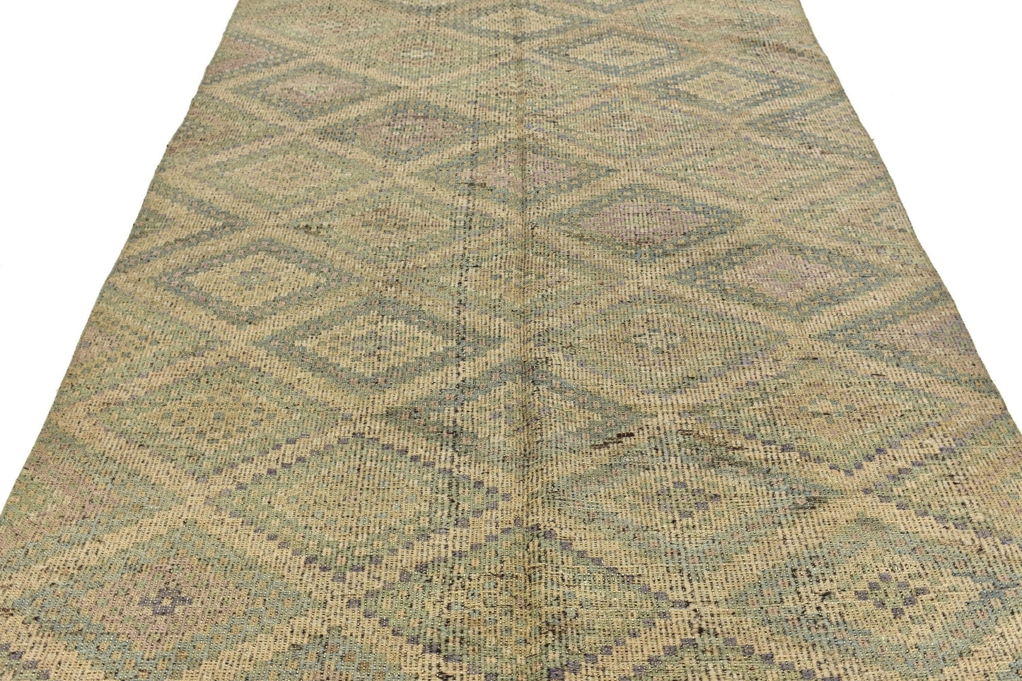 Faded Kilim Rug, Area Kilim Rug, Turkish Kilim Rug, Anatolia Rug, Living Room Rug, Contemporary Rug, Handmade Rug, Kilim Rug 6x9, 3220