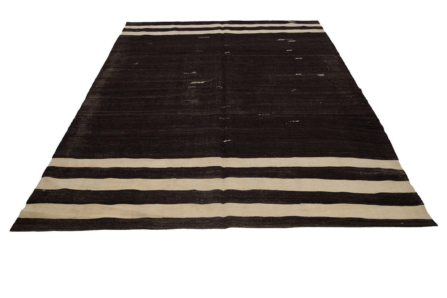7x10 Turkish Kilim Rug, Vintage Kilim Rug, Kilim Rug, Handmade Kilim Rug, Unique Rug, One of a Kind, Flat Weave Rug, Brown Rug, 7815