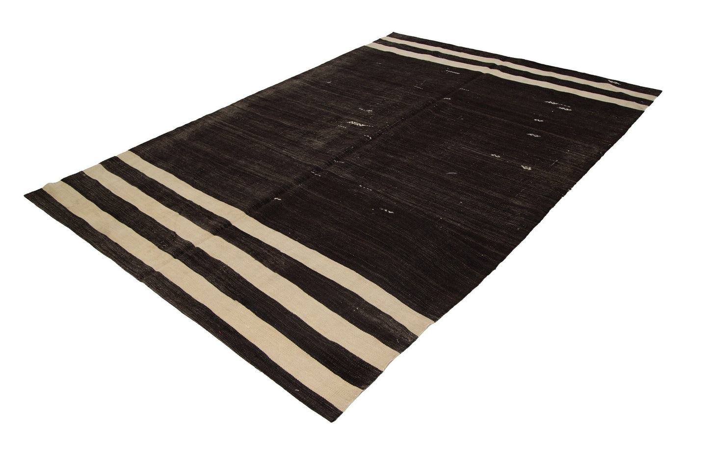 7x10 Turkish Kilim Rug, Vintage Kilim Rug, Kilim Rug, Handmade Kilim Rug, Unique Rug, One of a Kind, Flat Weave Rug, Brown Rug, 7815