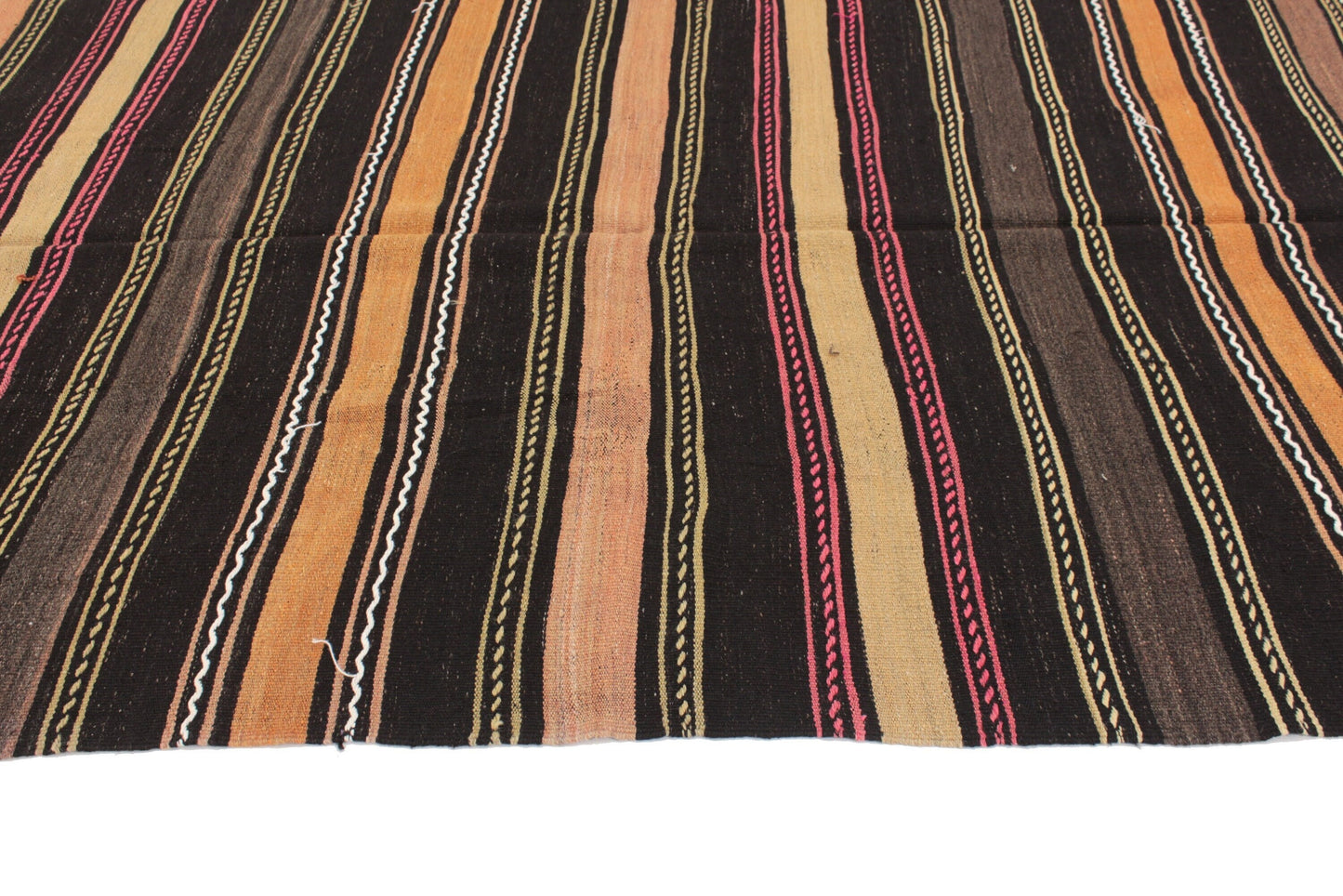 Kilim Rug 6x9, Wool Rug, Turkish Kilim Rug, Vintage Kilim Rug, Area Kilim Rug, Rug Kilim, Neutral Rug, Handmade Faded Kilim Rug, 6065