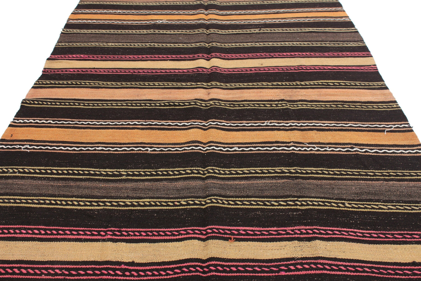 Kilim Rug 6x9, Wool Rug, Turkish Kilim Rug, Vintage Kilim Rug, Area Kilim Rug, Rug Kilim, Neutral Rug, Handmade Faded Kilim Rug, 6065