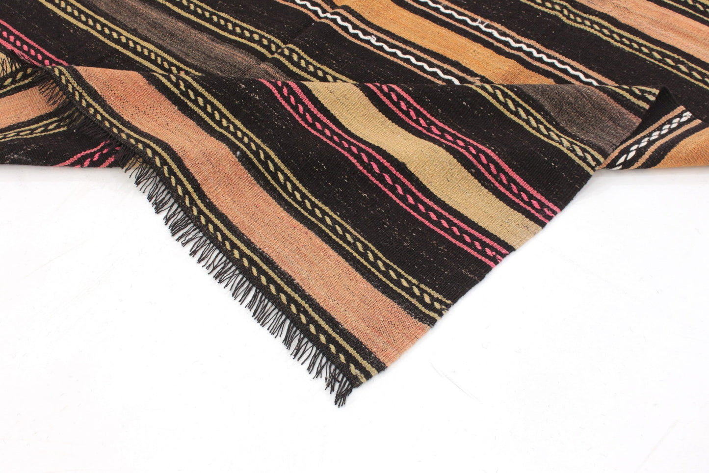 Kilim Rug 6x9, Wool Rug, Turkish Kilim Rug, Vintage Kilim Rug, Area Kilim Rug, Rug Kilim, Neutral Rug, Handmade Faded Kilim Rug, 6065