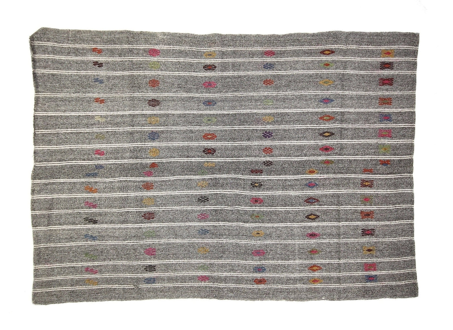 Turkish Kilim 6x9, Vintage Kilim Rug, Area Kilim Rug, Kilim Rug, Handmade Rug, Rug Kilim 6x9, Kilim Rug, Gray Rug, Living Room Rug, 4754