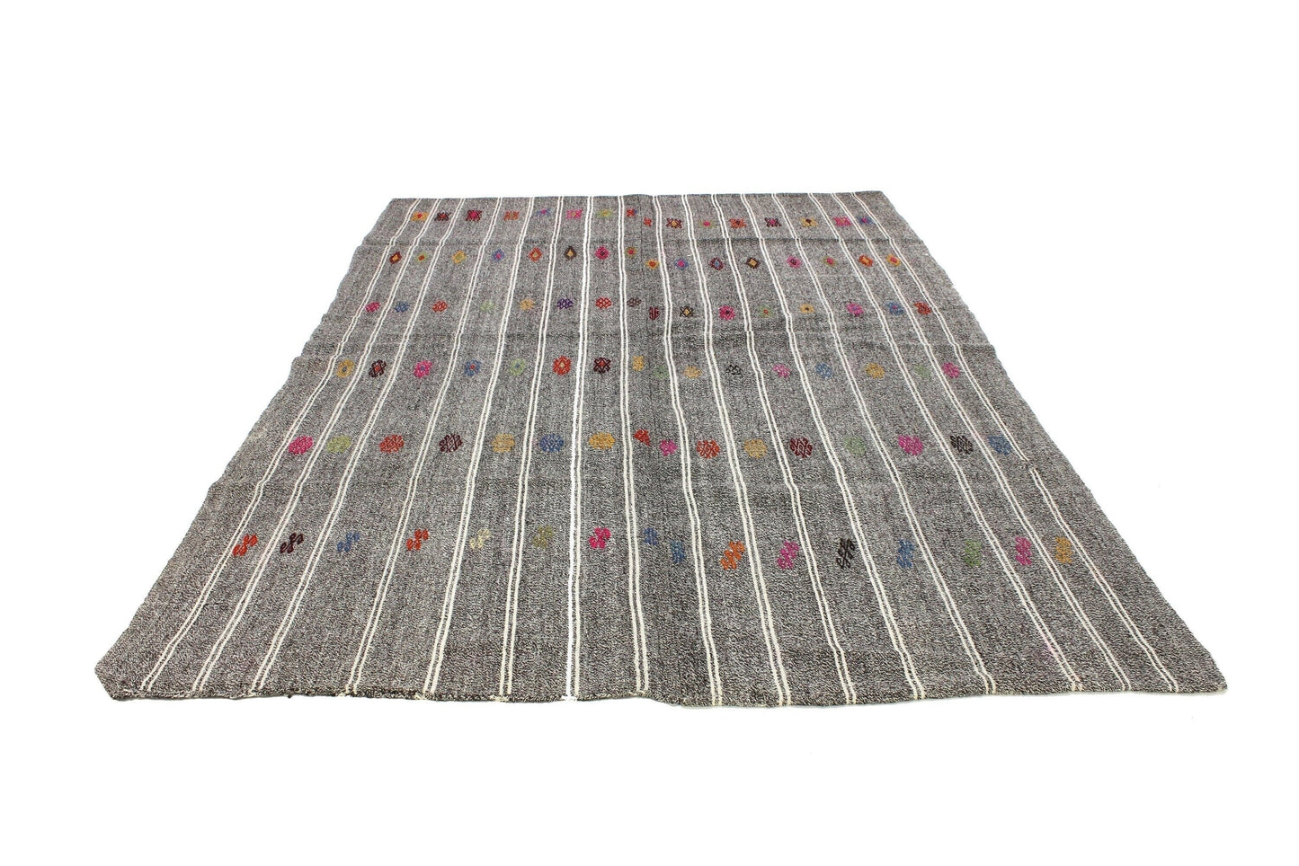 Turkish Kilim 6x9, Vintage Kilim Rug, Area Kilim Rug, Kilim Rug, Handmade Rug, Rug Kilim 6x9, Kilim Rug, Gray Rug, Living Room Rug, 4754