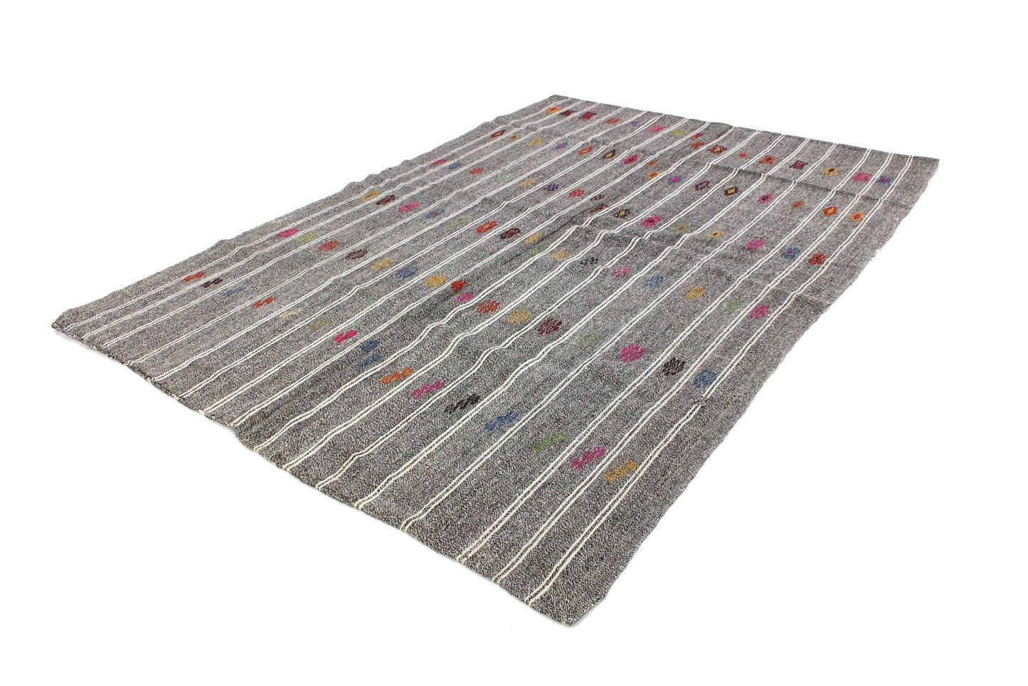 Turkish Kilim 6x9, Vintage Kilim Rug, Area Kilim Rug, Kilim Rug, Handmade Rug, Rug Kilim 6x9, Kilim Rug, Gray Rug, Living Room Rug, 4754