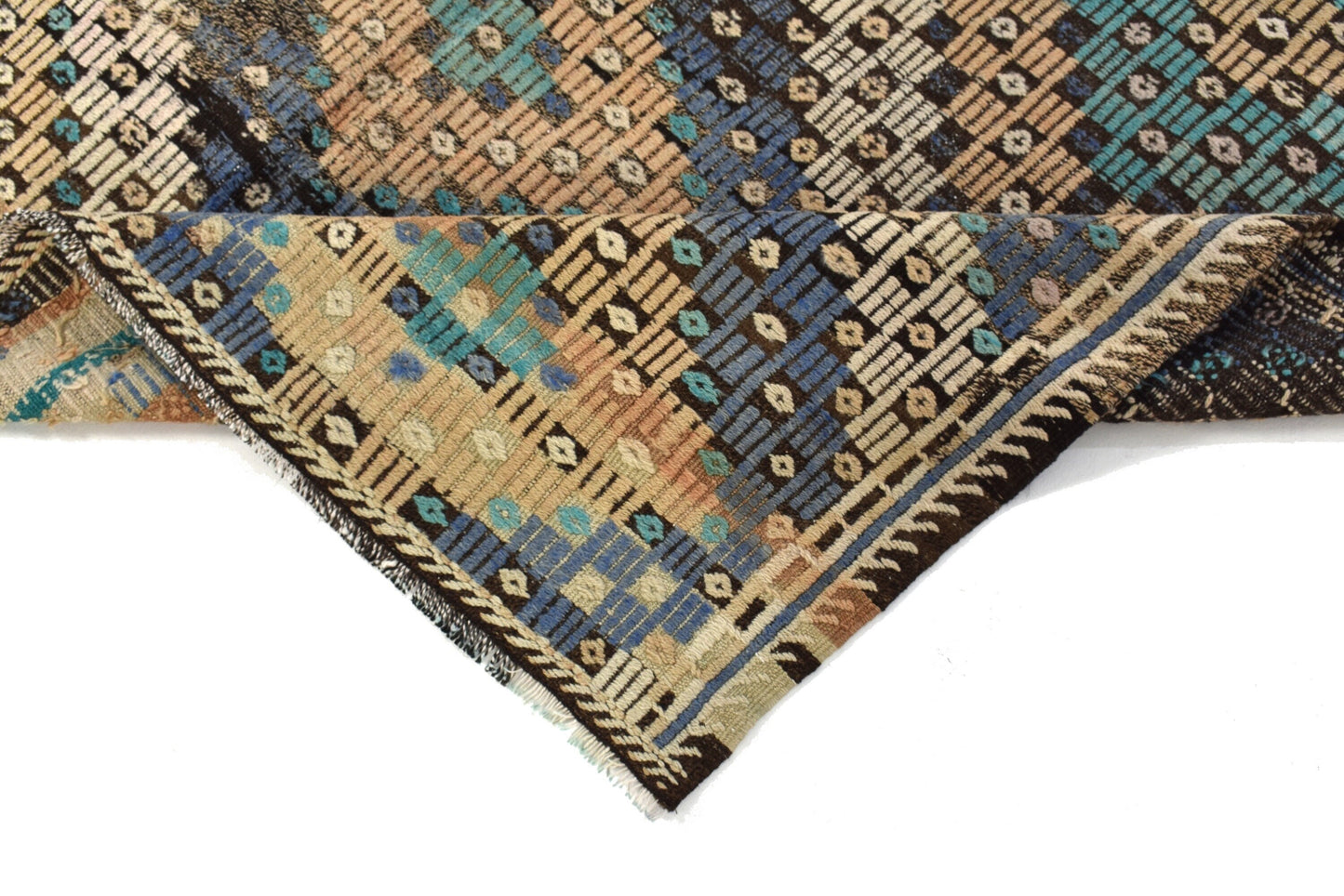 Kilim rug Neutral, Turkish kilim, Vintage kilim, Area rug ,Farmhouse rug, Living room rug, Authentic Turkish rug, Made in Turkey, 3143