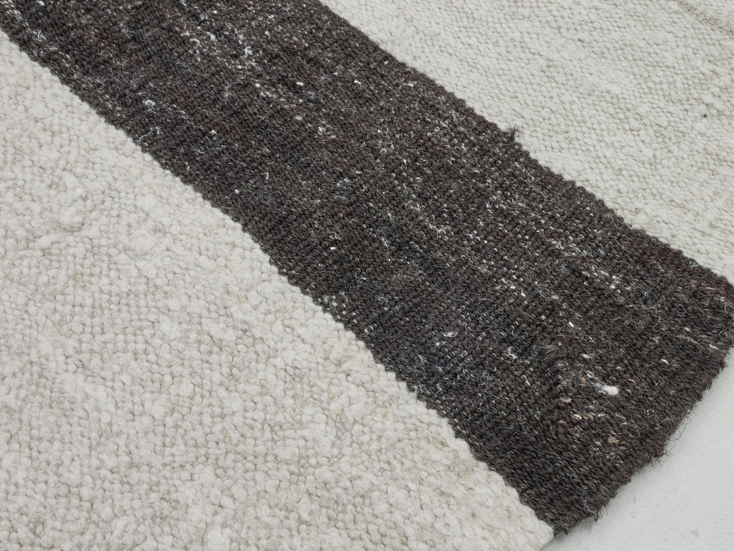 White Black Kilim Rug 10x13, Turkish Kilim rug ,Hemp rug ,Large Kilim rug 10x13 ,Modern rug, Kilim rug, Oversize rug ,Contemporary, 6414