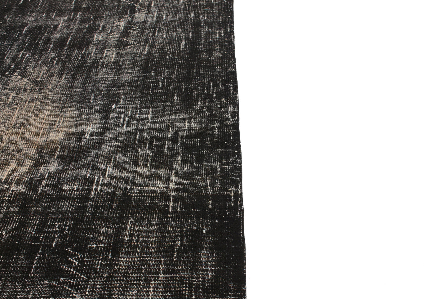 5x9 Turkish Rug Black ,Area Vintage Carpet Rug 5x9 ,Overdye Black Handmade Rug, Living room Rug ,Contemporary, Floor Rug ,3155