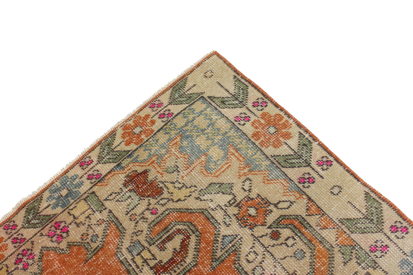 5x8 Turkish Rug, Area rug, Boho Decor, Carpet Rug, Handmade rug, Living room Rug, Nursery Rug, Orange Turkish Rug, Oushak rug, Rug 5x8,5611