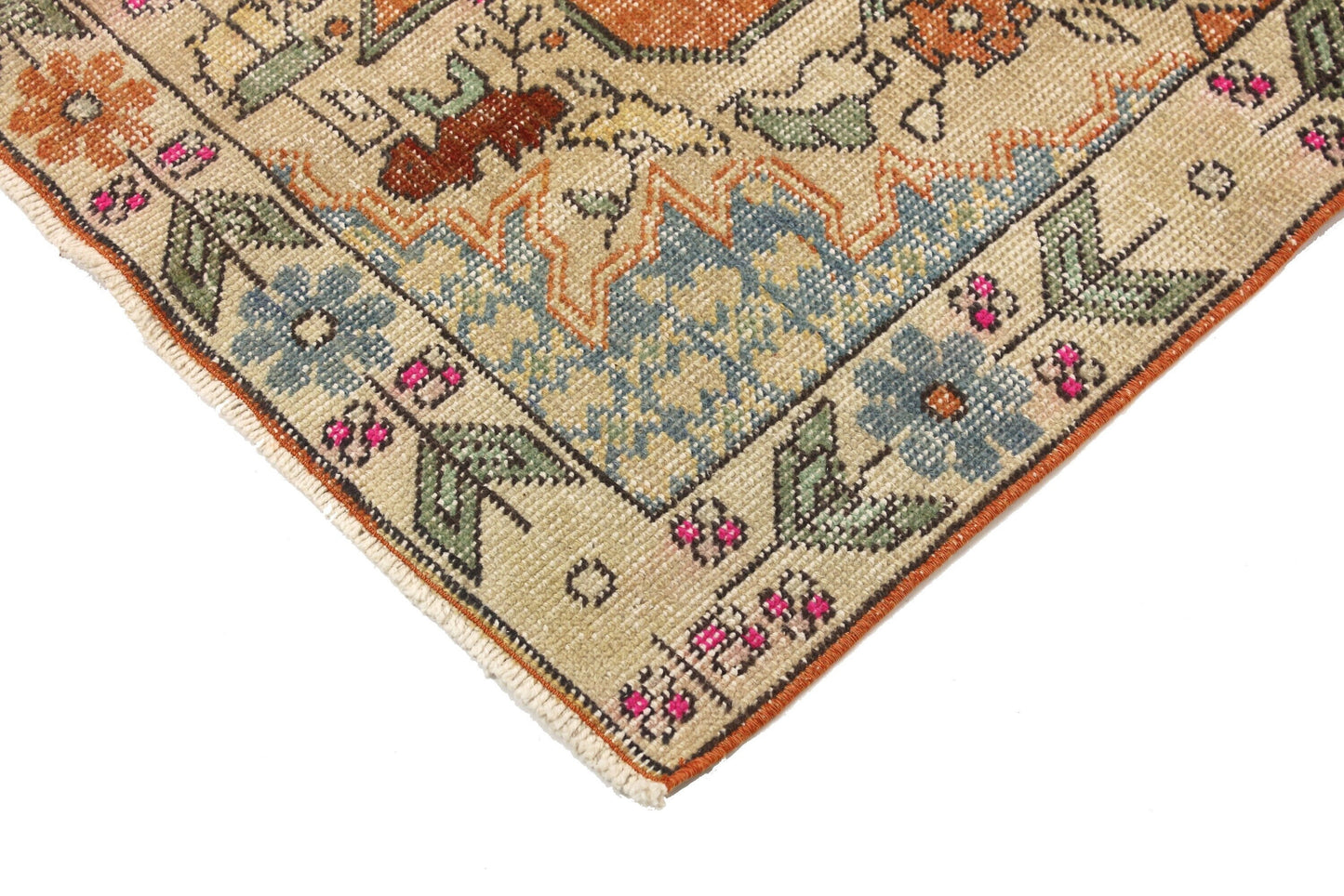5x8 Turkish Rug, Area rug, Boho Decor, Carpet Rug, Handmade rug, Living room Rug, Nursery Rug, Orange Turkish Rug, Oushak rug, Rug 5x8,5611